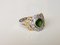18-Karat Yellow and White Gold, Diopside and Diamond Ring, Image 10