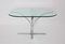 German Glass and Chrome Dining Table, 1960s 3