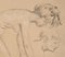 Maurice Denis, Nue courbant, Litografia originale, Immagine 5