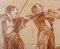 Claude Weisbuch, Music: Concerto for Two Violins, Oil on Canvas, Framed 6