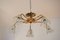 Lustre Mid-Century en Laiton par Emil Stejnar pour Rupert Nikoll 5