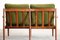 Petit Banc 2 Places en Teck par Arne Vodder pour Glostrup, Danemark, 1960s 5