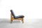 Scandinavian Leather Lounge Chair by Ole Gjerlov Knudsen & Torben Lind for France & Son, 1962 3