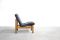 Scandinavian Leather Lounge Chair by Ole Gjerlov Knudsen & Torben Lind for France & Son, 1962, Image 3