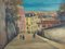 Elisée Maclet, In the Streets of Montmartre, Oil on Panel, Framed, Immagine 3