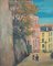Elisée Maclet, In the Streets of Montmartre, Oil on Panel, Framed, Image 6