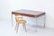 Danish Rosewood and Chromed Metal Dining Table, 1960s, Immagine 2