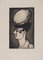 Georges Rouault, Elegant Woman, 1928, Grabado original, Imagen 1