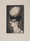 Incisione originale di Georges Rouault, Donna elegante, 1928, Immagine 1