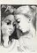 Paul Delvaux, Two Young Women (Confidences), Litografía original, 1972, Imagen 1
