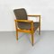 Mid-Century Italian Armchair in Solid Beech and Fabric by Anonima Castelli, 1960s 3