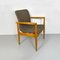 Mid-Century Italian Armchair in Solid Beech and Fabric by Anonima Castelli, 1960s, Image 3