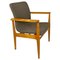 Mid-Century Italian Armchair in Solid Beech and Fabric by Anonima Castelli, 1960s 1