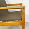 Mid-Century Italian Armchair in Solid Beech and Fabric by Anonima Castelli, 1960s 8