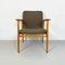 Mid-Century Italian Armchair in Solid Beech and Fabric by Anonima Castelli, 1960s, Image 2