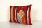 Turkish Bohemian Wool Striped Pillow Cover, Image 2