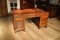 Vintage Mahogany Partner Desk 9