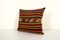 Vintage Turkish Striped Kilim Pillow Cover, Image 2