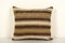 Turkish Decorative Hemp Kilim Lumbar Cushion Cover, Image 1