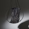 Modern Minimal Strelitzia Carved Into Genuine Leather Sling Hanging Chair by Joanina Pastoll for Studio Stirling, Image 5