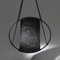 Modern Minimal Strelitzia Carved Into Genuine Leather Sling Hanging Chair by Joanina Pastoll for Studio Stirling 6