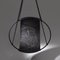 Modern Minimal Strelitzia Carved Into Genuine Leather Sling Hanging Chair by Joanina Pastoll for Studio Stirling, Image 6