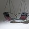 Modern Minimal Outdoor Rubin and Forest Hanging Swing Chair by Joanina Pastoll for Studio Stirling, Image 5