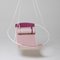 Modern Minimal Outdoor Rubin and Forest Hanging Swing Chair by Joanina Pastoll for Studio Stirling 11