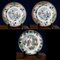 Handpainted Decorative Faience Plates from Ancienne Manufacture Royal, Set of 3, Image 1