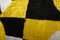 Federe Ikat in velluto e seta gialla, set di 3, Immagine 5