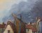 M. Bernard, Ships in the port, Olio su tela, In cornice, Immagine 4