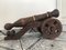 Decorative Carved Wooden Cannon,1950s 6