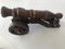 Decorative Carved Wooden Cannon,1950s 5