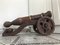 Decorative Carved Wooden Cannon,1950s, Image 1