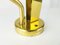 Mid-Century Opaline Glass & Brass Sconce from Stilnovo, Image 7