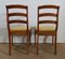 19th Century Blonde Mahogany Chairs, Set of 2, Image 16