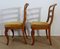 19th Century Blonde Mahogany Chairs, Set of 2 15