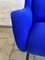 Italian Blue Armchair, 1950s, Set of 2 11