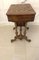 Antique Victorian Quality Burr Walnut Inlaid Games Table, Image 5