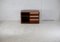 Mueble de almacenamiento francés de madera maciza y acero pulido de Henri Lewser & Claude Gaillard, años 70, Imagen 2