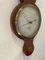 Antique George III Quality Mahogany Banjo Barometer, Image 3