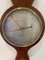 Antikes George III Banjo Barometer aus Mahagoni 2