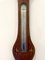 Antique George III Quality Mahogany Banjo Barometer, Image 4