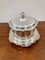 Antique Edwardian Quality Silver Plated Biscuit Barrel 1