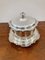 Antique Edwardian Quality Silver Plated Biscuit Barrel, Image 1