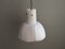 White Opaline Hanging Lamp from Glashütte Limburg, Germany, 1960s, Image 10