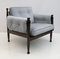 Scandinavian Velvet Armchair, 1960s, Image 1