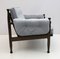 Fauteuil Scandinave en Velours, 1960s 3