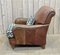 Fauteuil en Cuir de Casamance, Angleterre 11