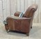 English Leather Armchair from Casamance 13